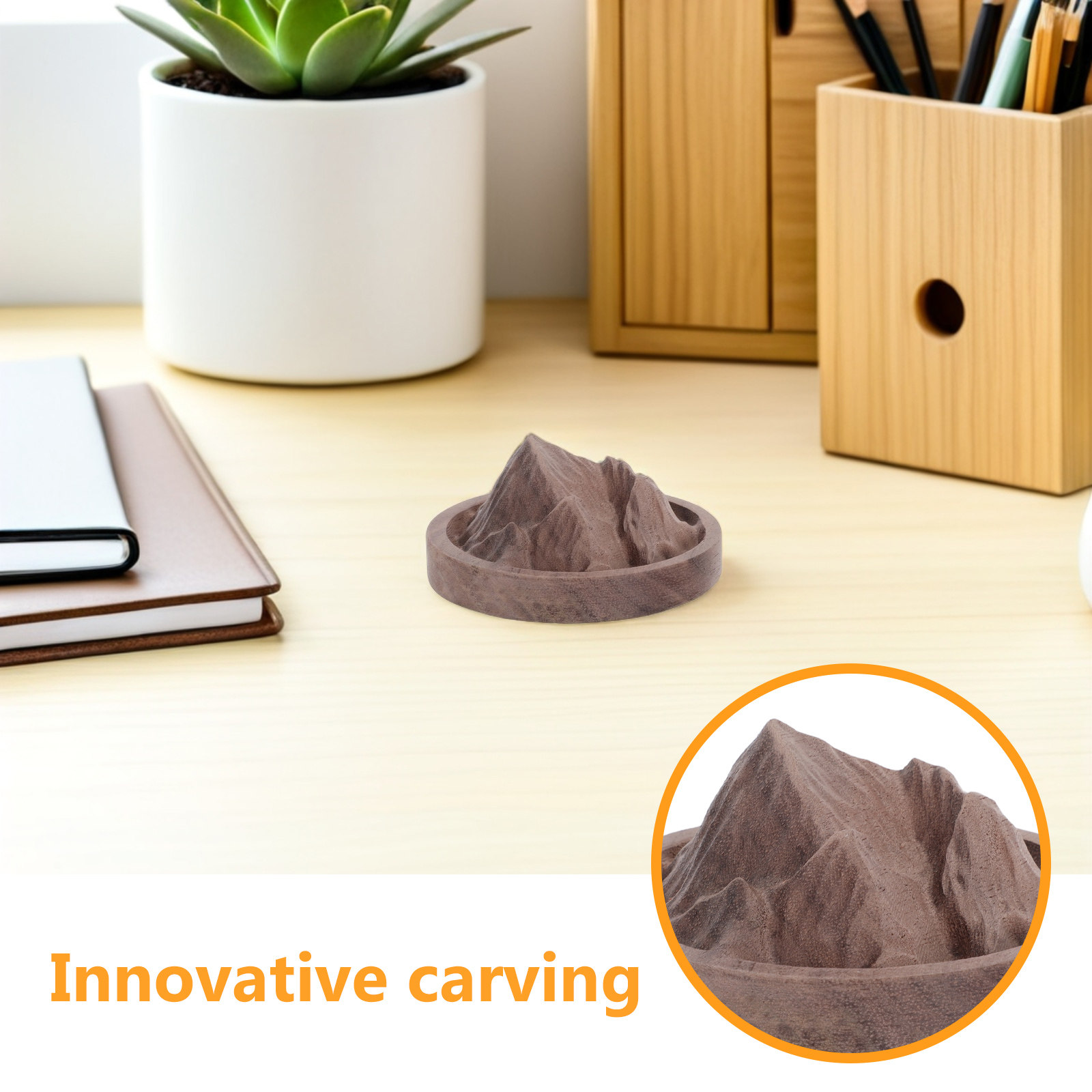 Wood Diffuser Sculpture Wooden - đánh giá và giá Car Air Freshener