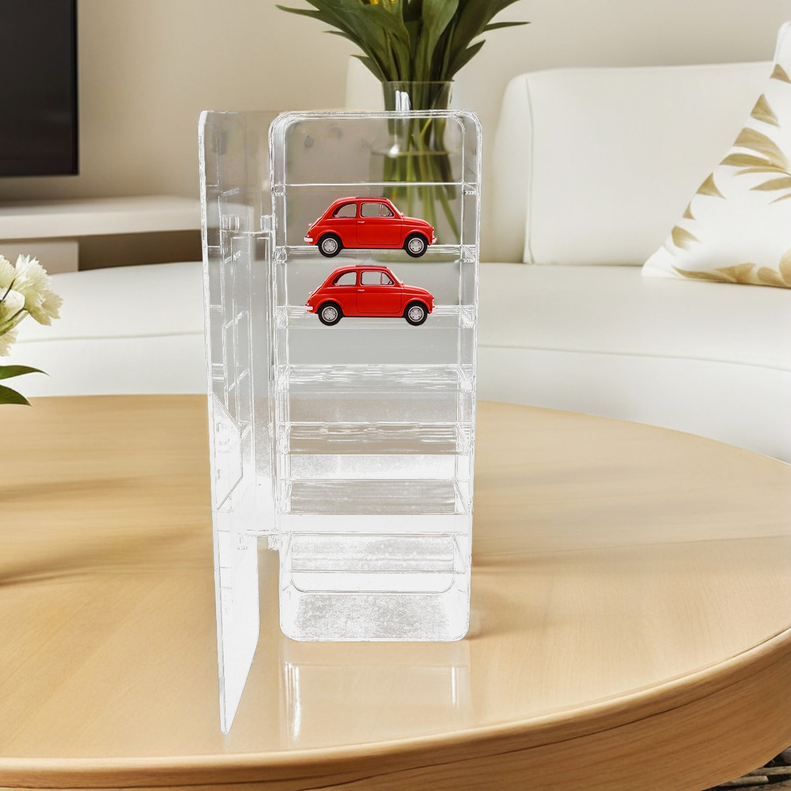 1:64 Scale Car Display Case Cl - đánh giá và giá Car Organizer