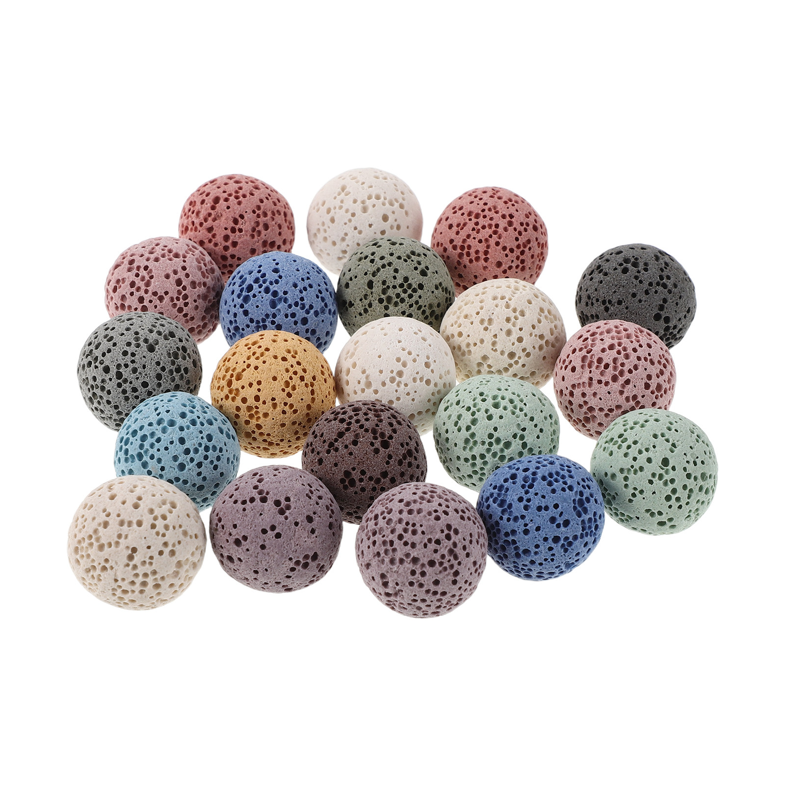 20Pcs Lava Rock Essential Oil  - đánh giá và giá Car Air Freshener