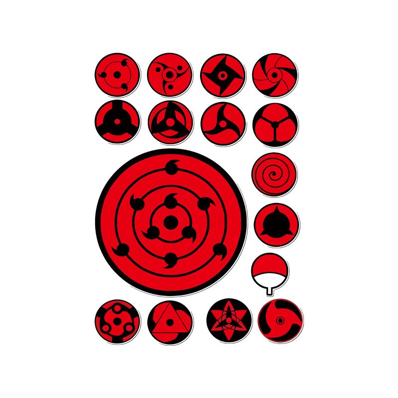 Sharingan Eye Die-cut Sticker  - đánh giá và giá Car Accessories Japanese