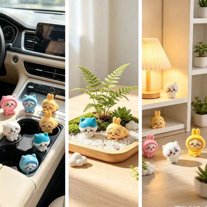 Chiikawa Mini Figurine, Cute U - đánh giá và giá Car Accessories Japanese