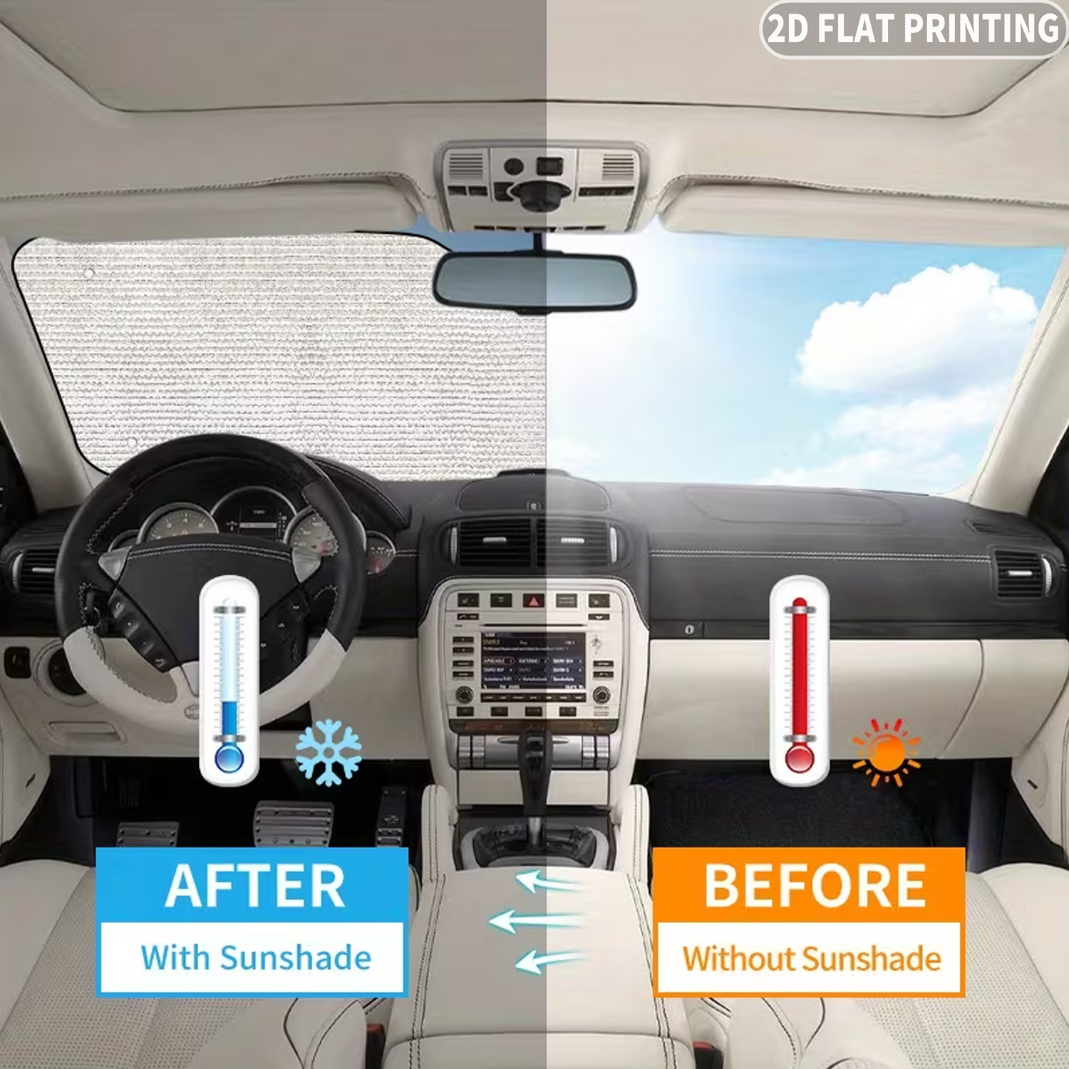 1pc Universal Car Windshield S - đánh giá và giá Windshield Sun Shade